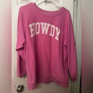 Howdy crew neck!!